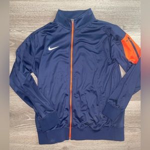 Nike Dry-Fit men’s dark blue zip up jacket